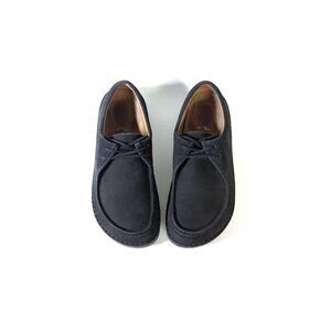 BIRKENSTOCK 37 Black Nubuck Moccasin Oxford Loafer Womens Size 6